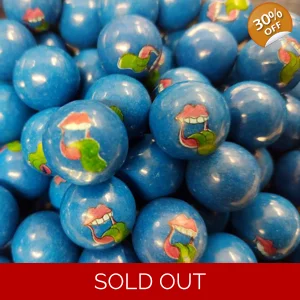 Zed Candy Tongue Painter Gumballs - Blue Raspberry Flavour Bubble Gums